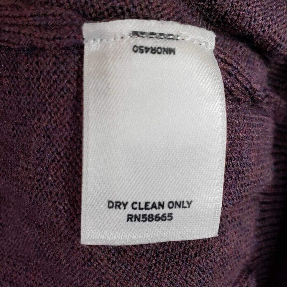 Nordstrom Turtleneck Sweater Womens Size XL Purple Long Sleeve - Picture 6 of 7